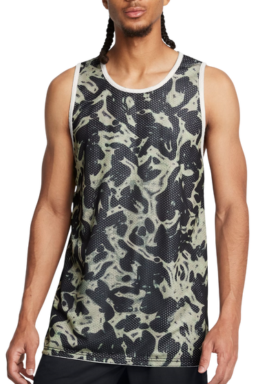 Tanktop Under Armour Reversible Basketball Jersey Hvid | 1387088-114, 2