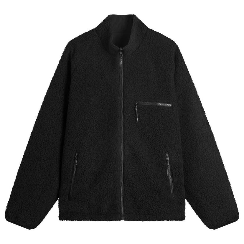 Jakke GRAMICCI Reversible Sherpa Jacket Sort | G5FU-J014-CHB