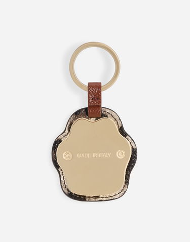 Nøgleringe Dolce & Gabbana Dolce & Gabbana Animal Print Paw Keychain Metalisk | BD0019A6456HA93M, 1
