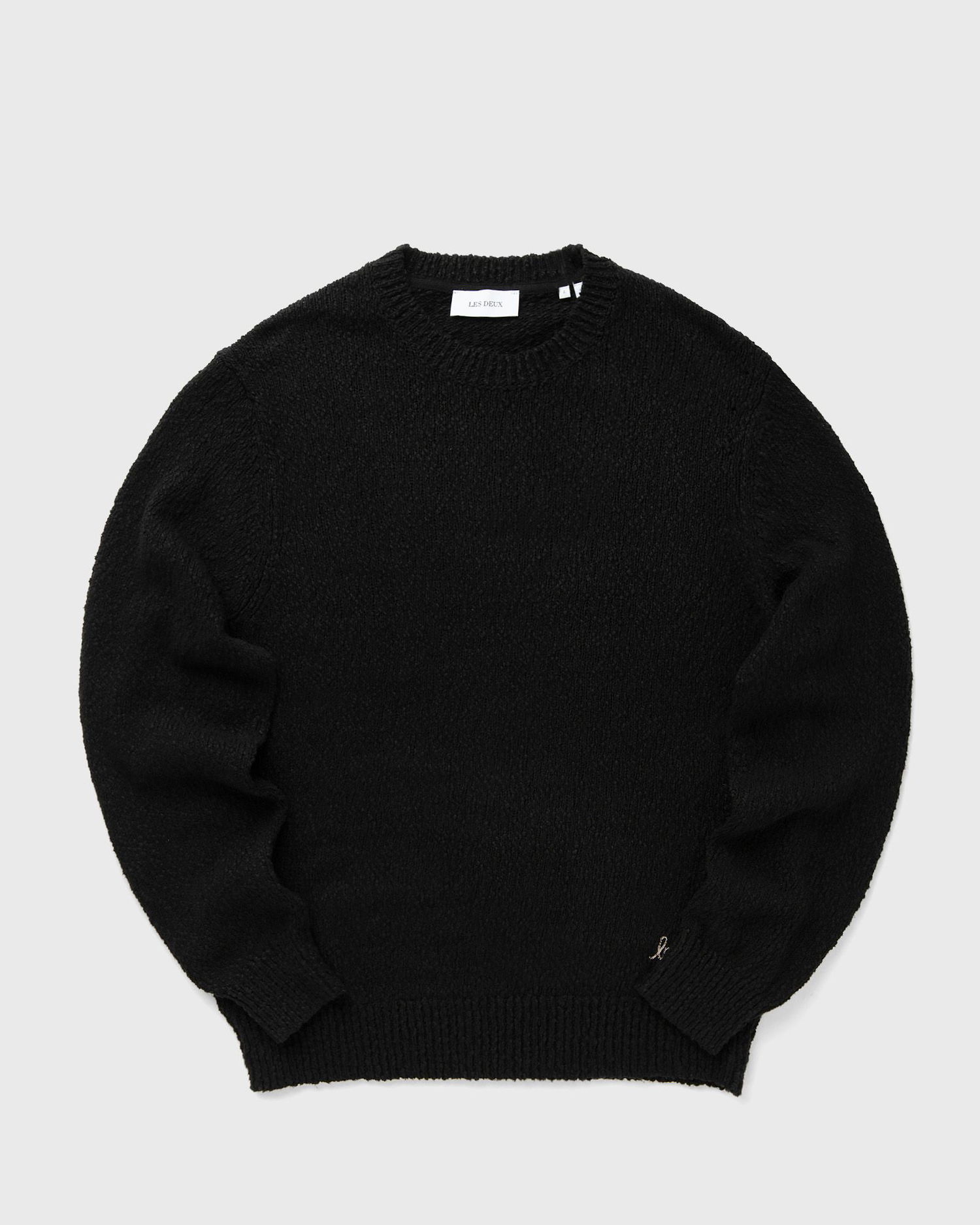 Sweater Les Deux Les Deux Errol Cotton Roundneck Pullover XL Sort | LDM310134-100100, 0