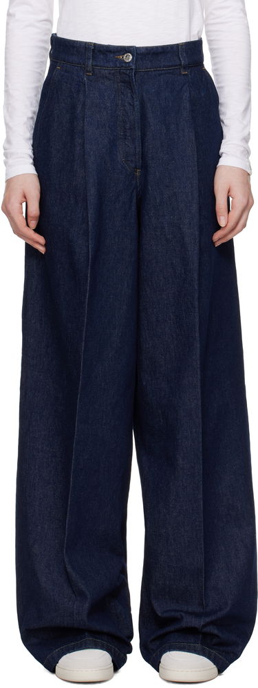 Jeans A.P.C. Anastasia Barbieri Edition Azzurra Wide Leg Jeans Mørkeblå | COHEX-F08489, 0