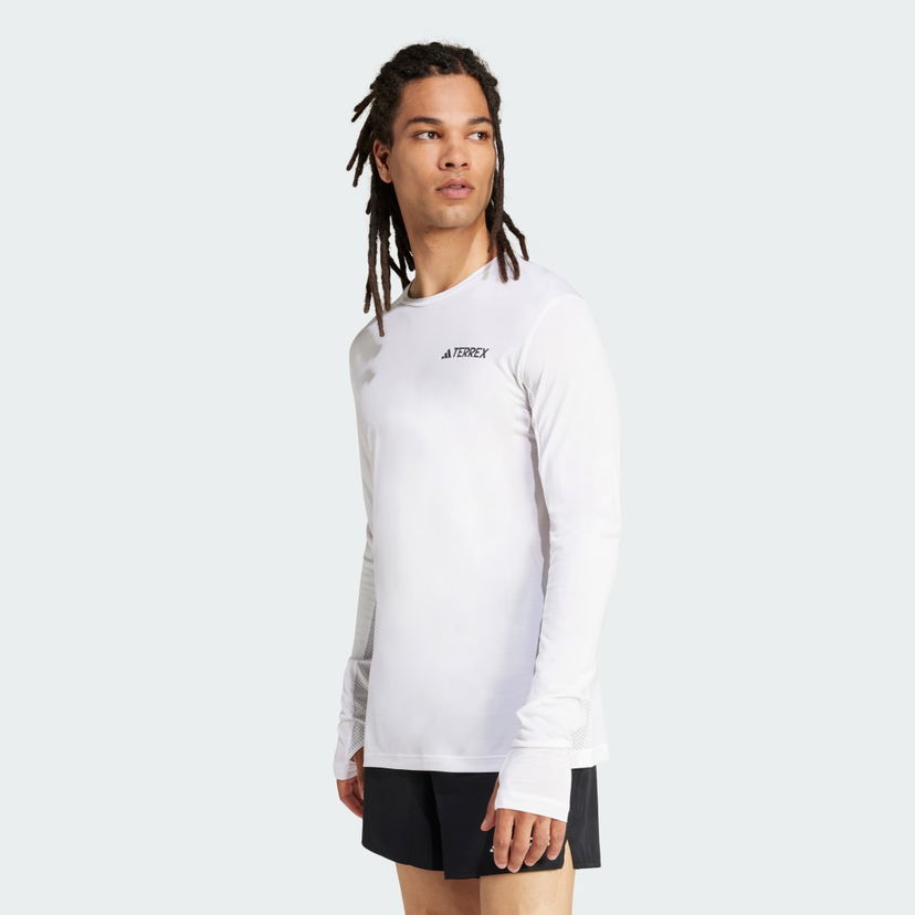 T-shirt adidas Performance Terrex Xperior Climacool+ Long Sleeve Running Top Hvid | JN8124