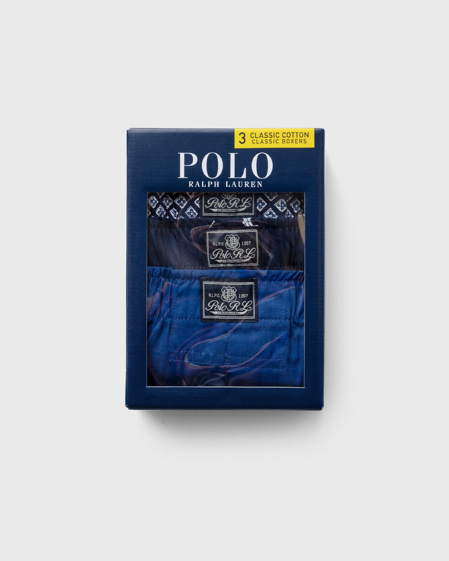 Boksere Polo by Ralph Lauren OPEN BOXER-3 PACK Flerfarvet | 714830273027, 1