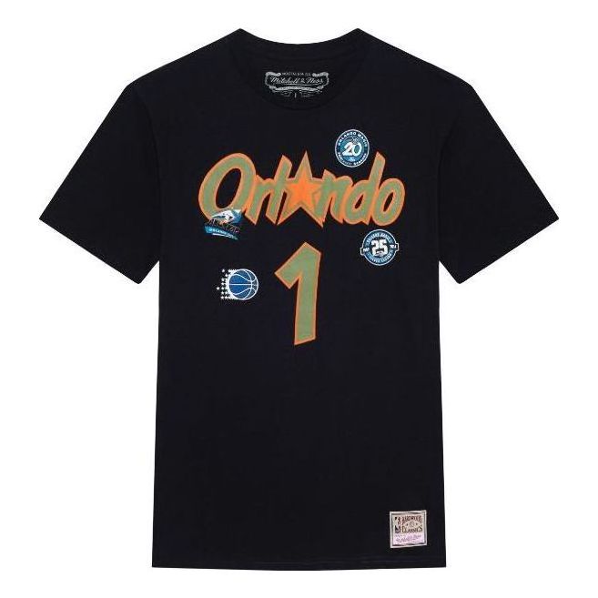 T-shirt Mitchell & Ness NBA Orlando Magic Penny Hardway Script T-Shirt Sort | BNN3DP22083-OMABLCKPHA, 0