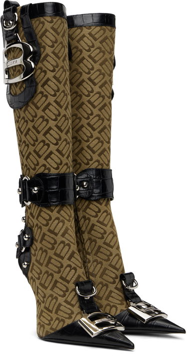 Skopleje Balenciaga Balenciaga Essex 110mm Tall Boots Brun | 805904 W11U4, 3