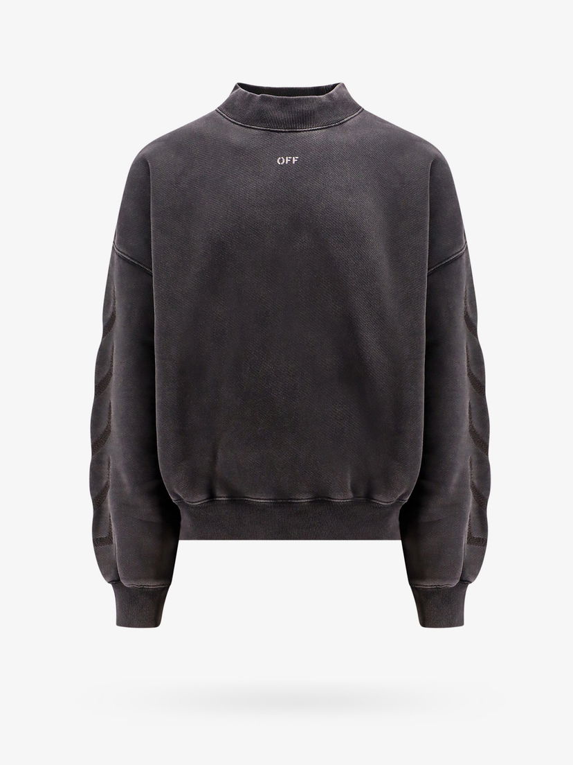 Sweatshirt Off-White SWEATSHIRT Sort | OMBA070C99FLE0021077