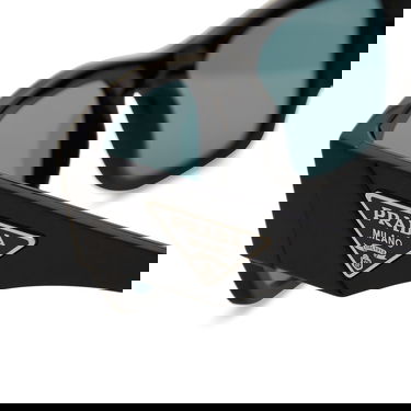 Solbriller Prada Black Petrol Green 10ZS Sunglasses Sort | 0PR-10ZS-16K40K54, 3