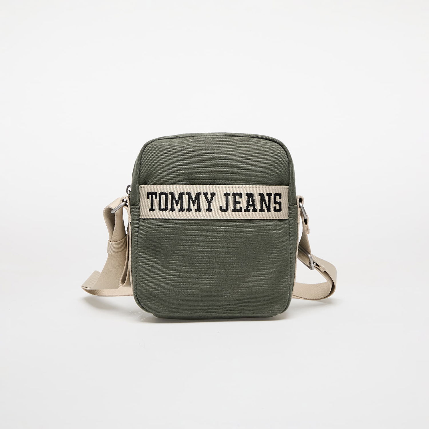 Skuldertaske Tommy Hilfiger Tommy Jeans Retro Cool Reporter Bag Grøn | AM0AM13277 MRH, 1