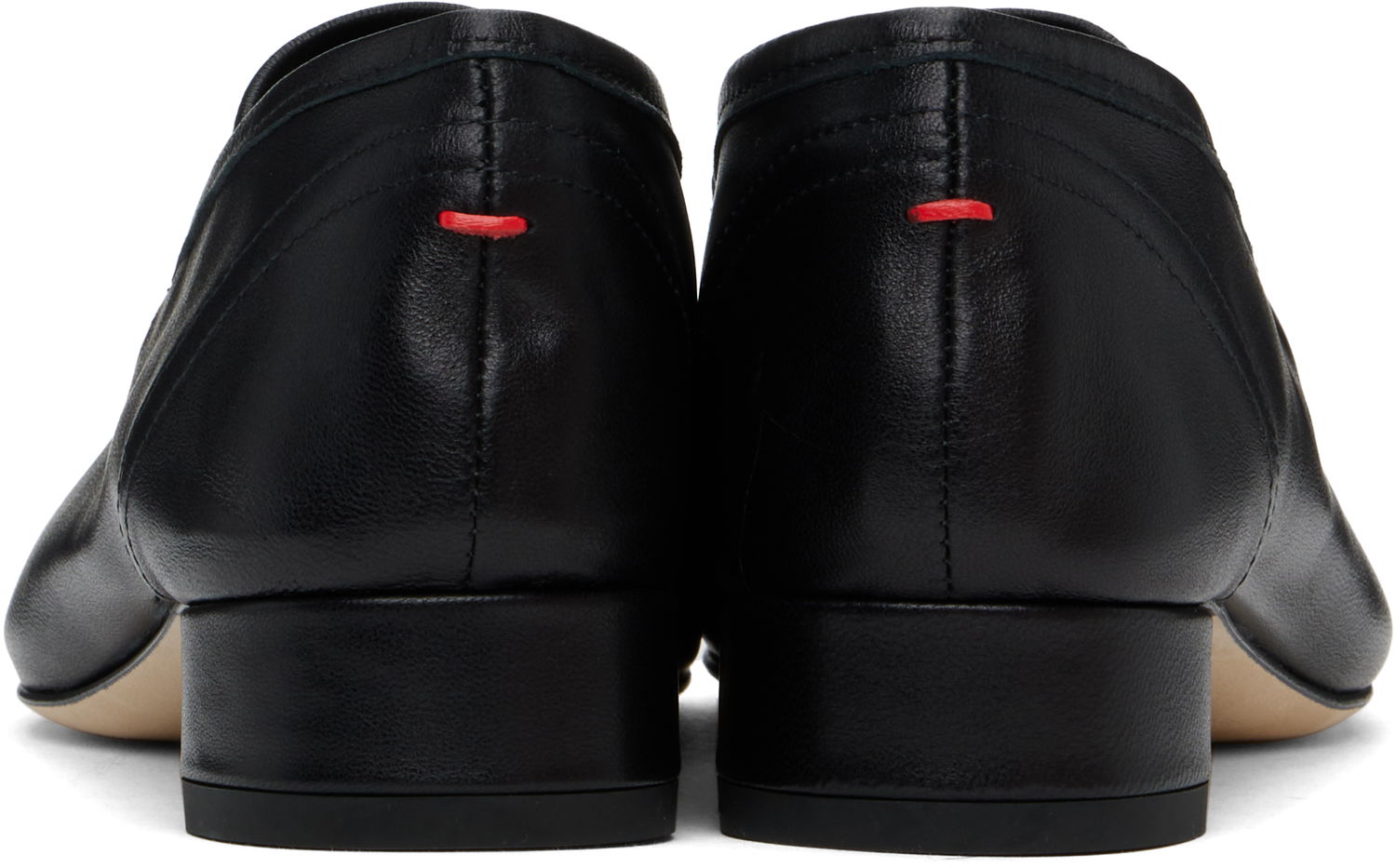 Kjole Aeyde Aeyde Pippa Leather Ballerina Flats Sort | A11-FL-GLVR25RO126-FW24-800-007, 1