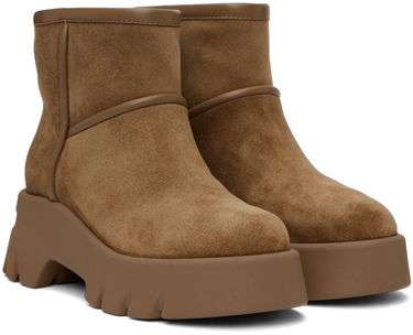 Sneakers og sko Gianvito Rossi Gianvito Rossi Shearling Ankle Boots Brun | G73055.20GOM.SNF, 3