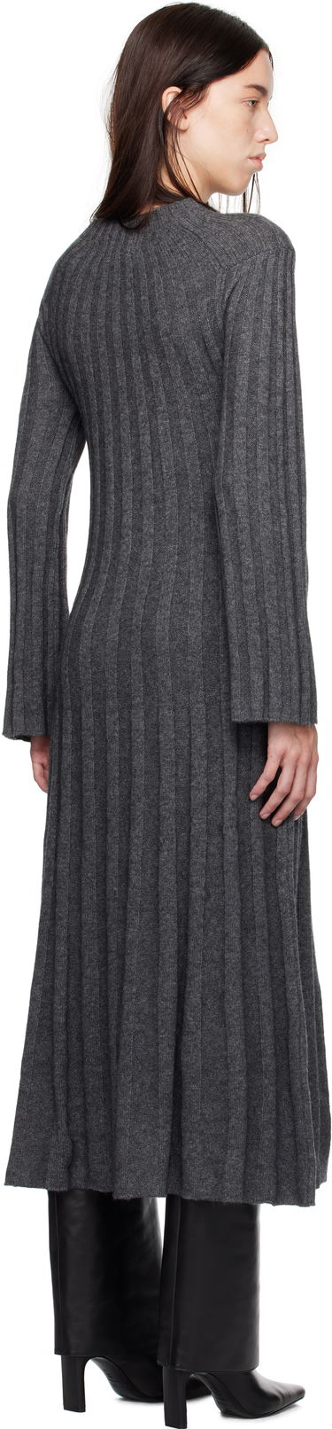 Kjole Loulou de Saison Loulou de Saison Irma Maxi Dress Grå | IRMA, 2