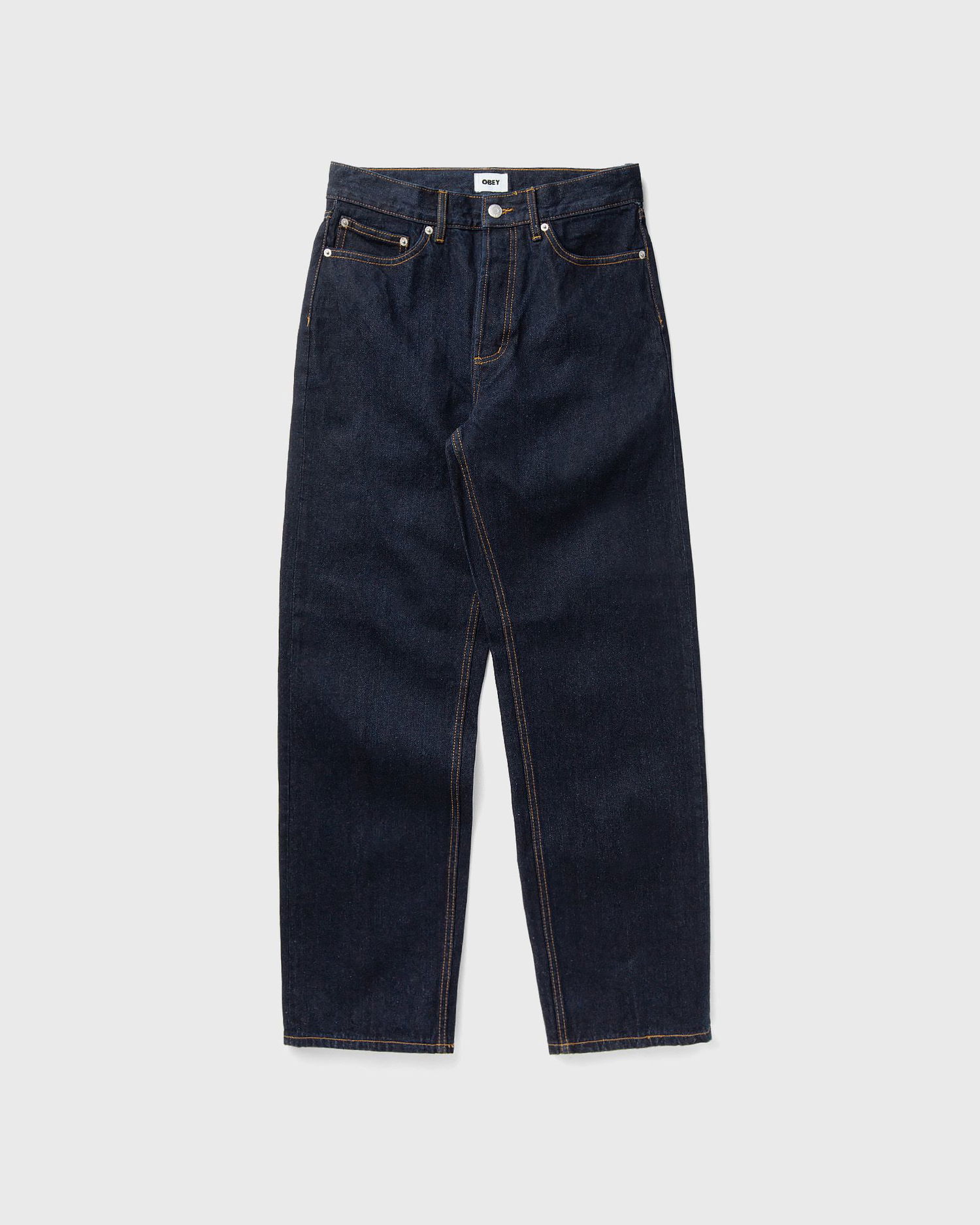 Jeans OBEY Hardwork Denim Jeans Blå | 142010077-RIN, 0