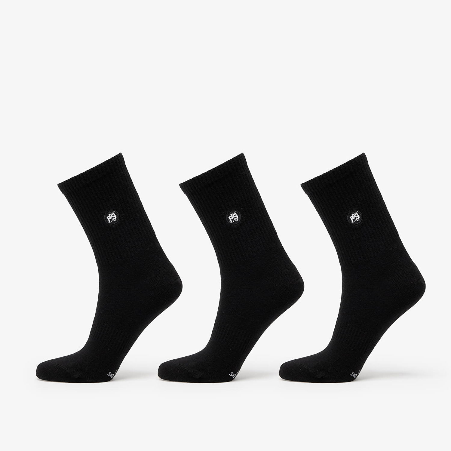 Sokker Footshop Short Socks 3-Pack Black Sort | FTSHP_371, 0