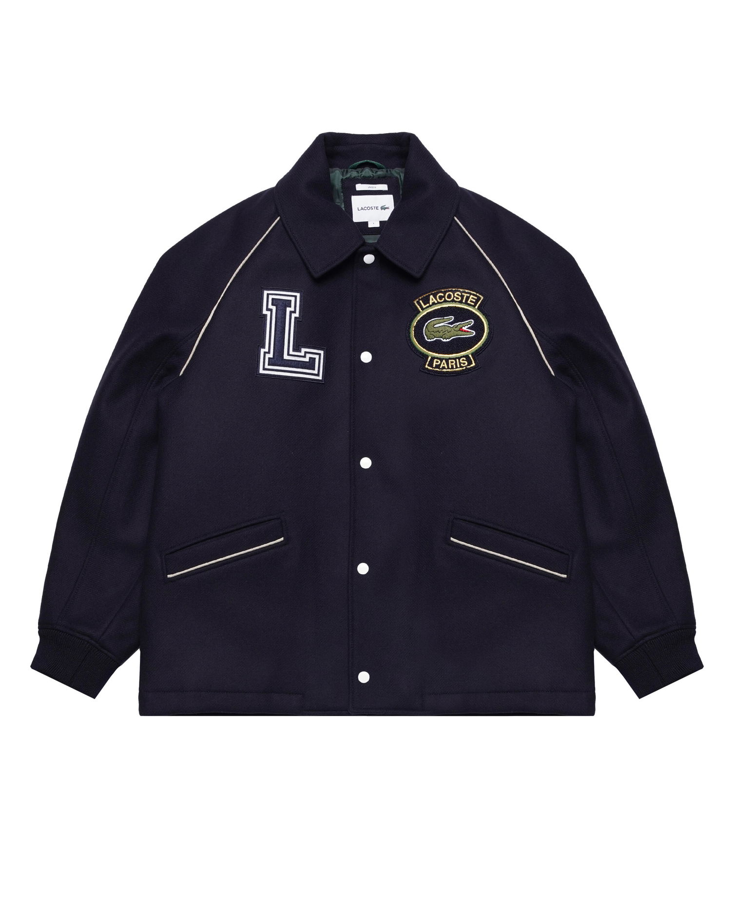Jakke Lacoste College Blouson Mørkeblå | BH0022HDE, 0