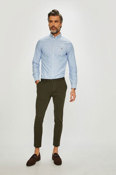 Skjorte Polo by Ralph Lauren Shirt Blå | 710549084007, 1