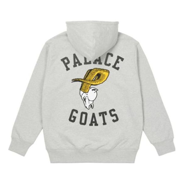 Sweatshirt Palace Goats Graphic Print Hoodie Grå | P22CS135