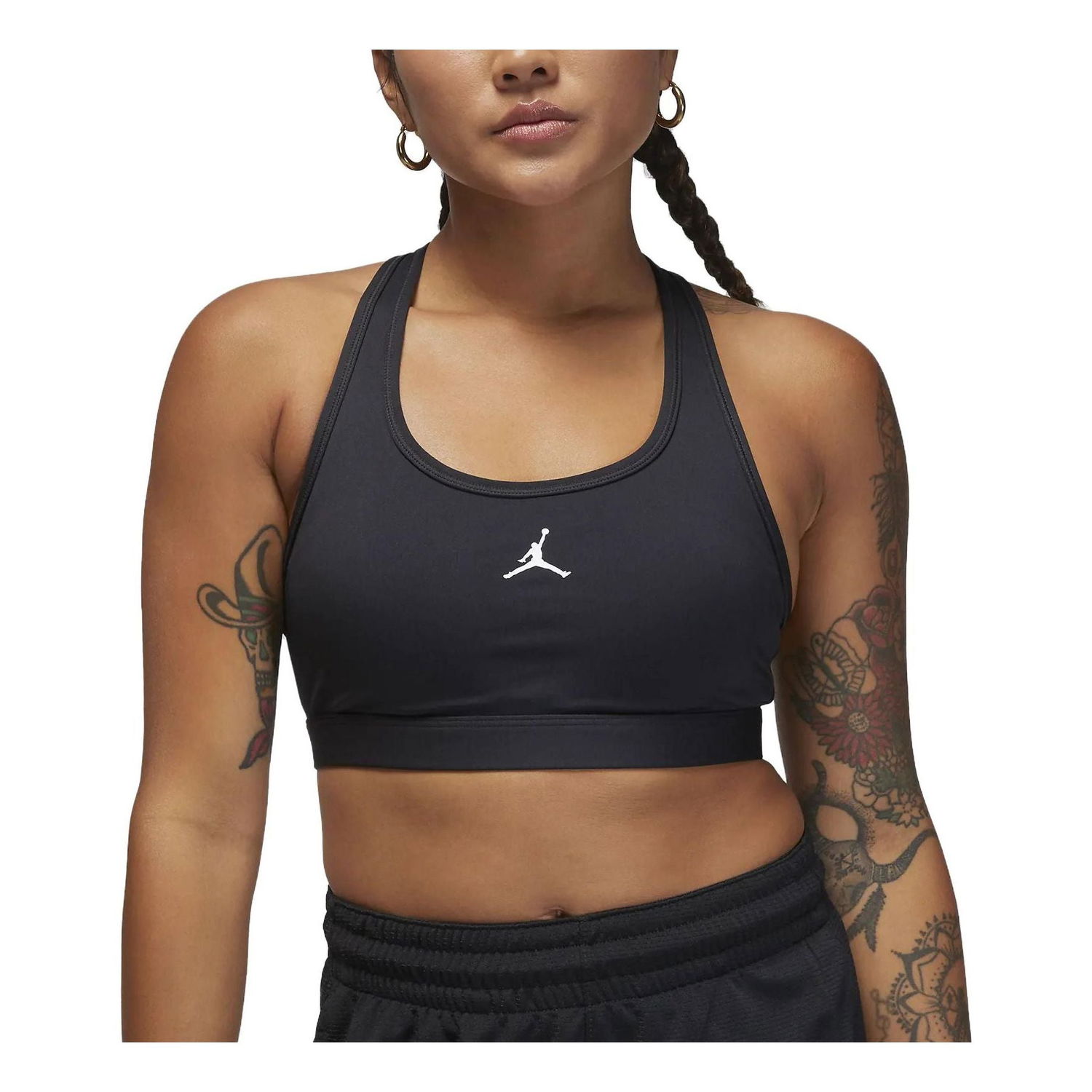 Bh Jordan Air Jordan Jumpman Medium-Support Padded Sports Bra Sort | FB6873-010, 0