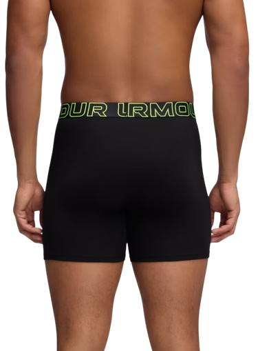 Boksere Under Armour Performance Cotton Boxer Briefs, 6-Inch Inseam, 3-Pack Sort | 1383889-004, 4