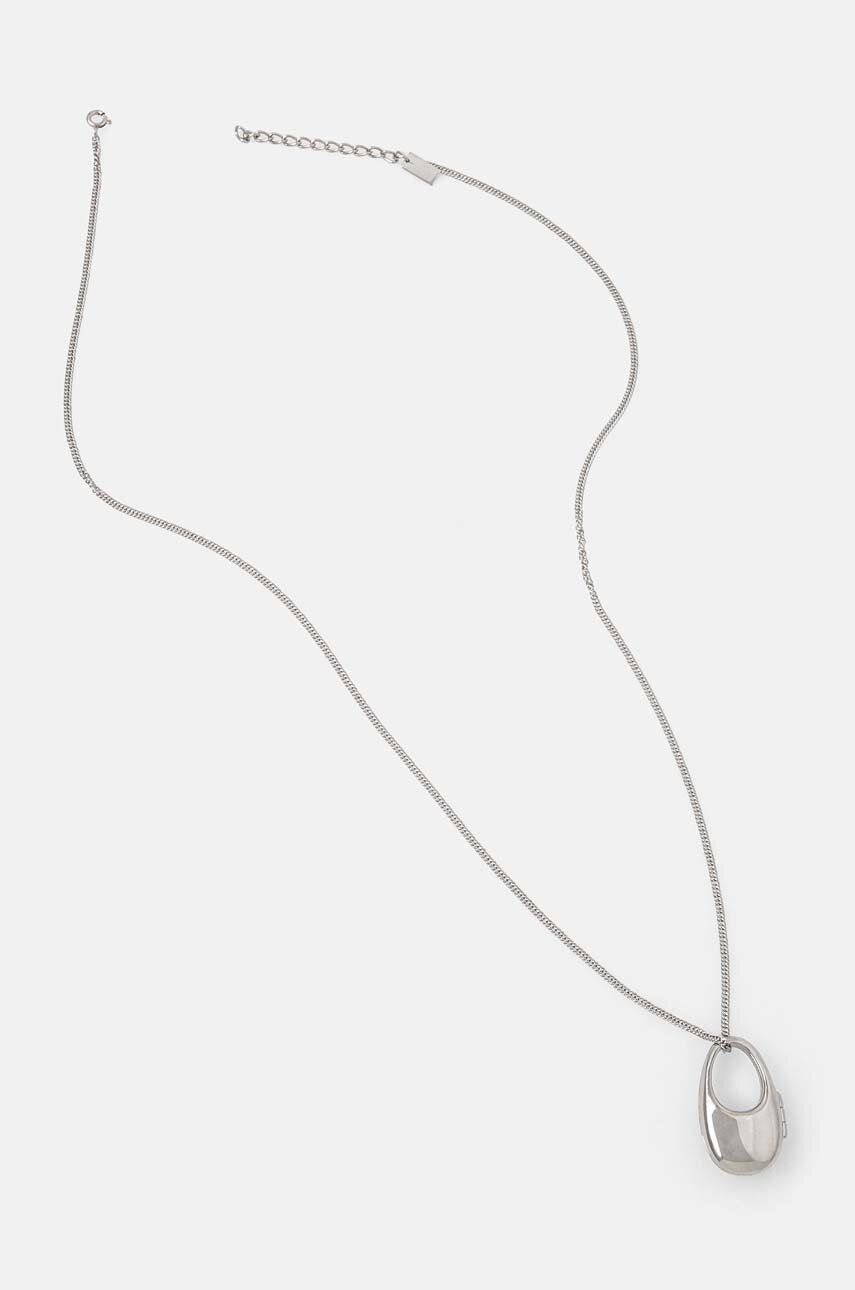 Halskæde Coperni Silver-Tone Pendant Necklace Metalisk | COPBI12725, 0