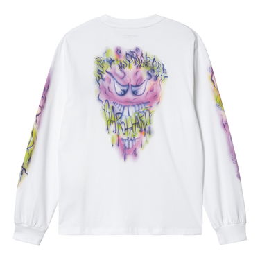 T-shirt Carhartt WIP Babybrush Grin T-Shirt Hvid | I032144_02_XX, 6