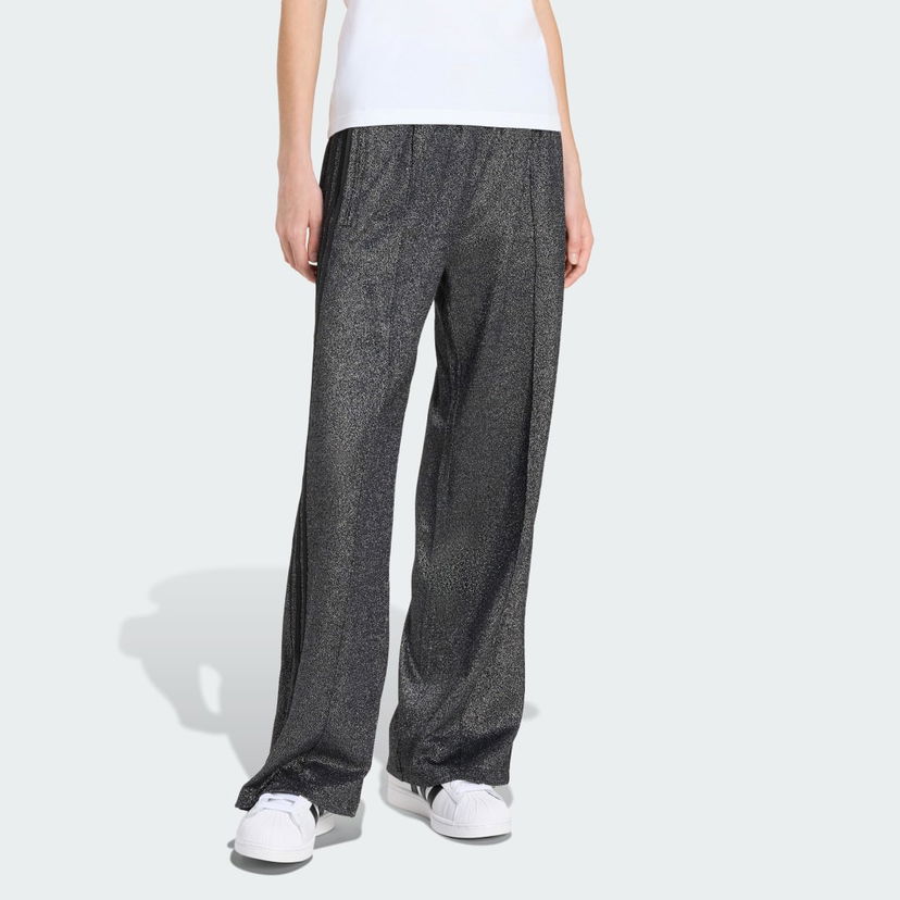 Bukser adidas Performance adidas Originals Firebird Lurex® Wide Leg Pants Sort | KS7809