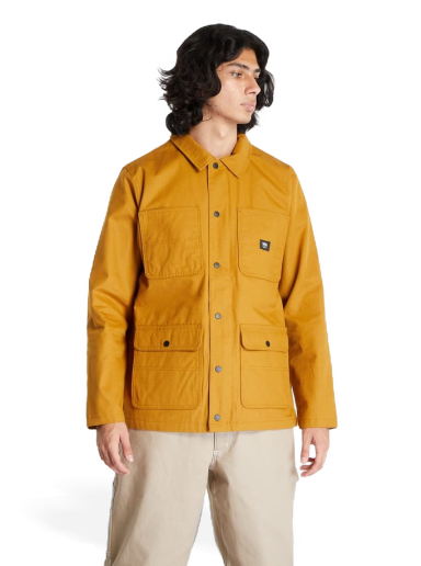 Jakke Vans Drill Chore Coat Golden Brown Brun | VN0A456Z1M71