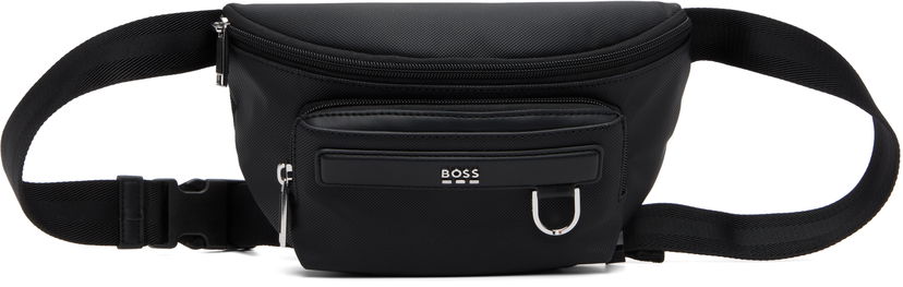 Taljetaske BOSS BOSS Logo Trim Belt Bag Sort | 50548787