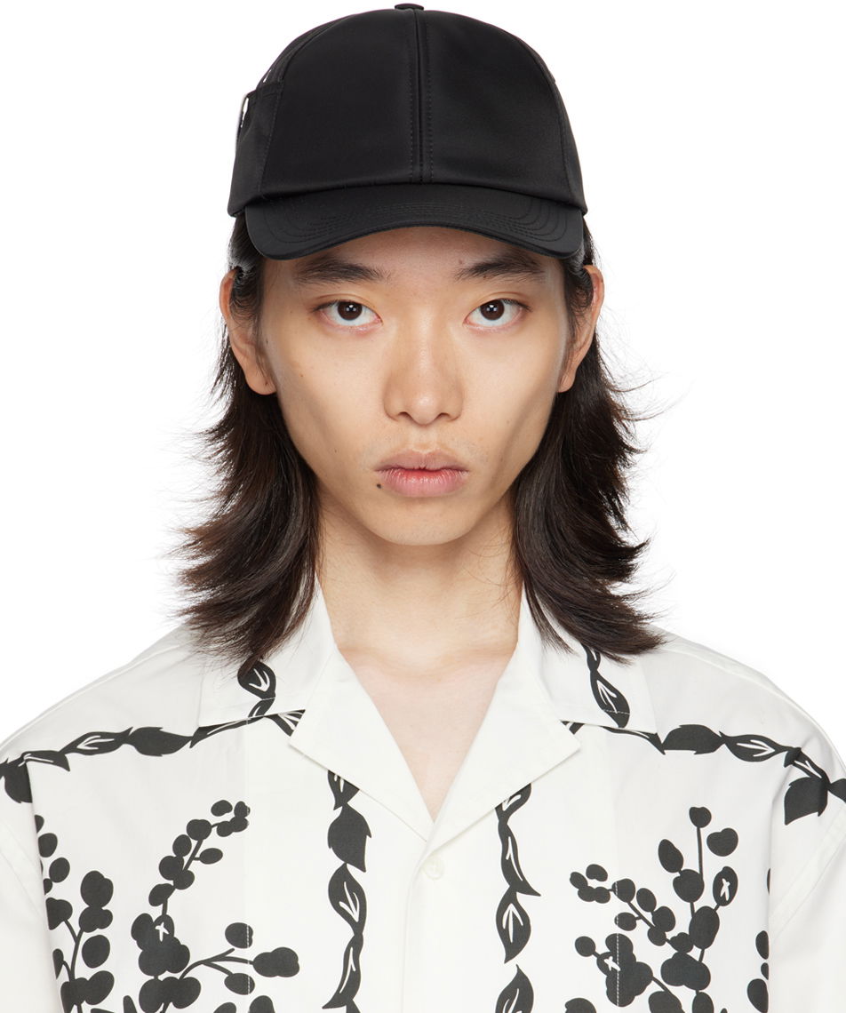 Kasket Jacquemus Jacquemus Ovalie Baseball Cap Sort | 24H246AC667-3138, 0