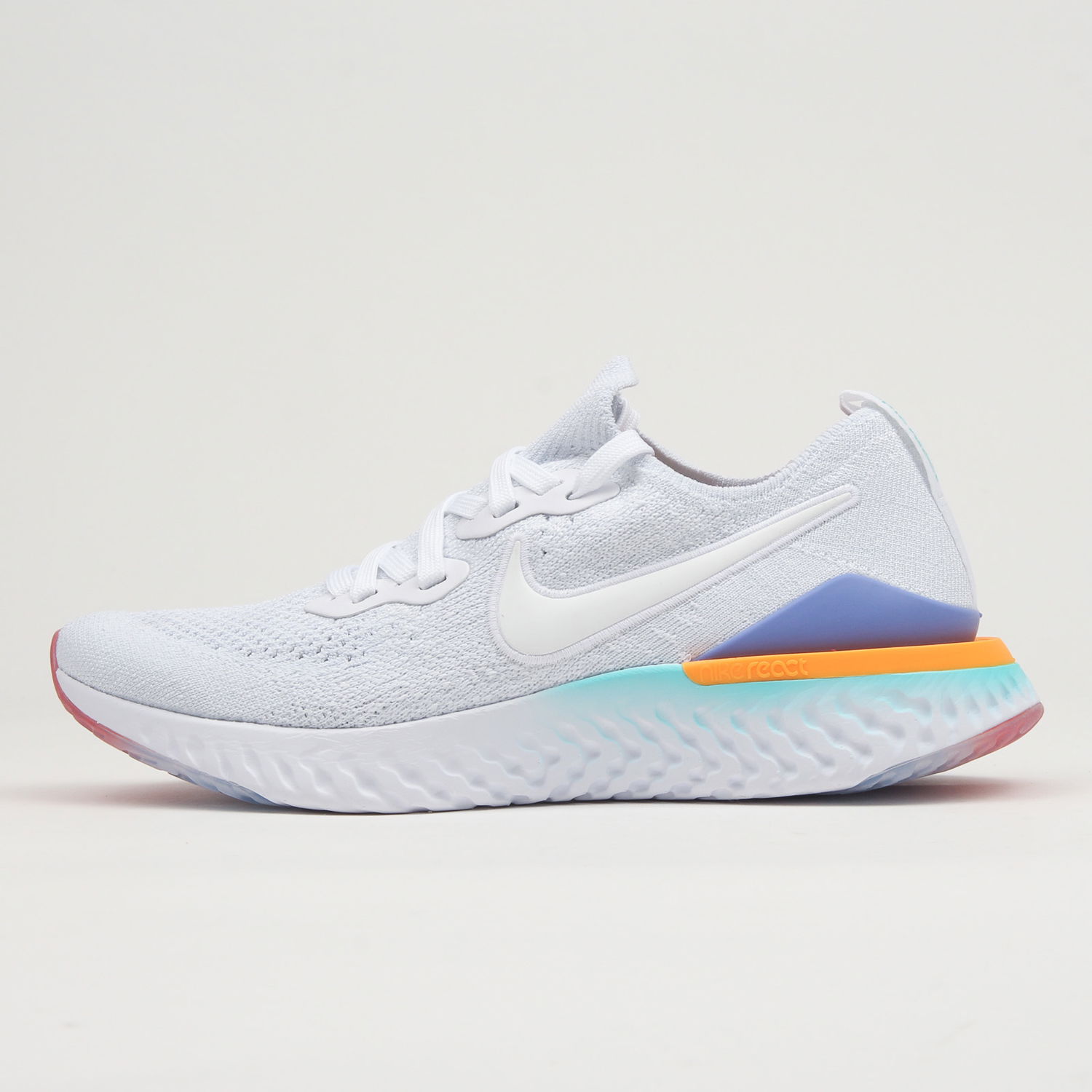 Sneakers og sko Nike Epic React Flyknit 2 W Hvid | BQ8927-104, 0