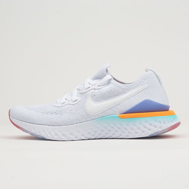 Sneakers og sko Nike Epic React Flyknit 2 W Hvid | BQ8927-104, 0