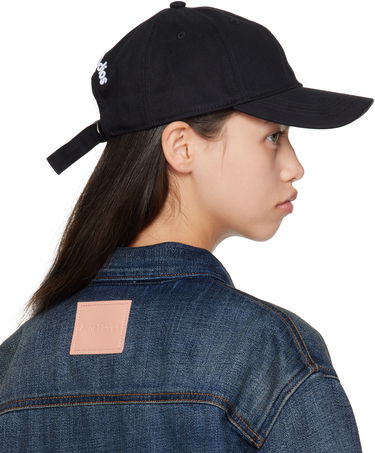 Kasket Acne Studios Acne Studios Twill Logo Cap Sort | C40420-, 2