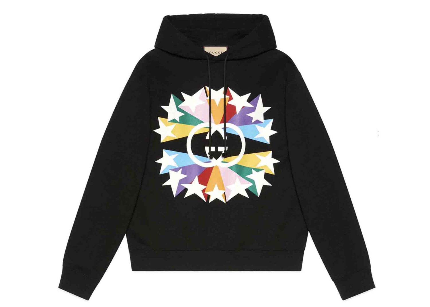Sweatshirt Gucci Interlocking G Graphic-Print Hoodie Sort | 646953XJDNJ, 0