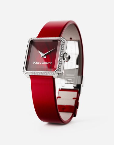 Ur Dolce & Gabbana Dolce & Gabbana Sofia Steel Watch with Diamonds Rød | WWJC2SXCMDTR0365, 2