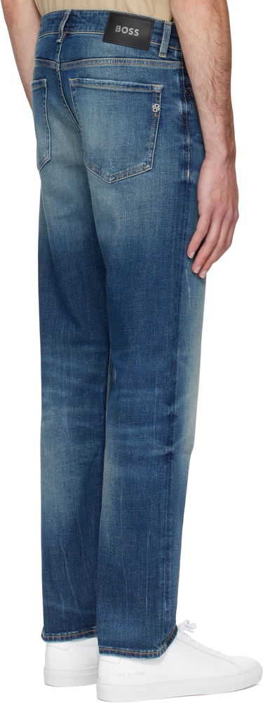 Jeans BOSS Stretch Denim Jeans Blå | 50546630, 3