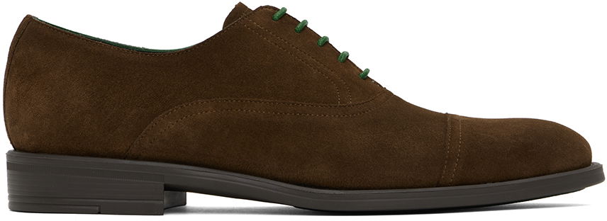 Tøj Paul Smith PS Paul Smith Connery Suede Oxfords Brun | M2S-CNN02-NSUE-66, 0