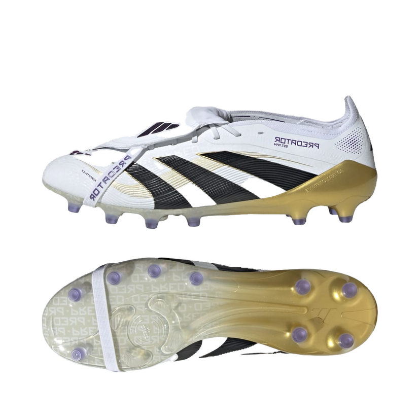 Sneakers og sko adidas Performance Predator Elite Fold-Over Tongue Artificial Grass Boots Hvid | JR4771