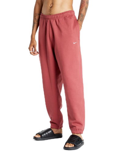 Joggingbukser Nike Lab NRG Solo Swoosh Fleece Pant Rød | CW5460-661