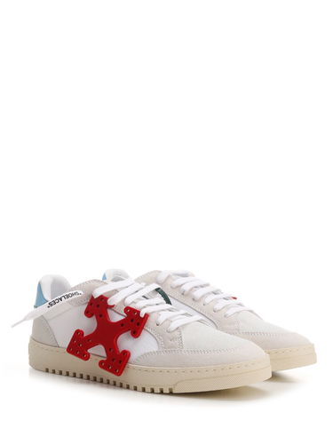 Sneakers og sko Off-White Vulcanized 5.0 Arrows Hang Tag "White Red Blue" Hvid | OMIA227S22LEA0010125, 1