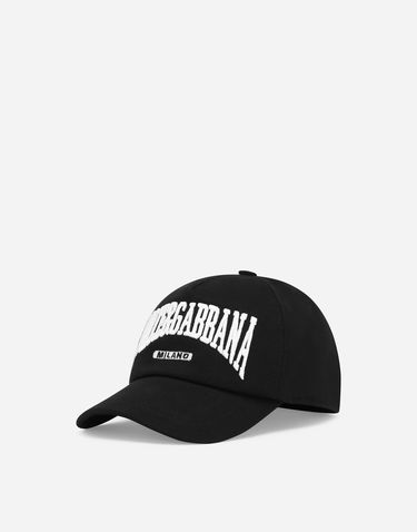 Kasket Dolce & Gabbana Dolce & Gabbana Twill Baseball Cap With Logo Sort | LB4H80G7N1NN0000, 0