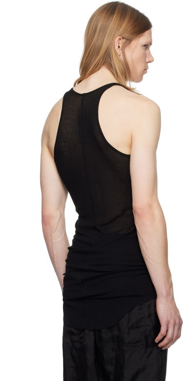 Tanktop Rick Owens Rick Owens Hollywood Basic Rib Tank Top Sort | RU01E5150 RC, 2