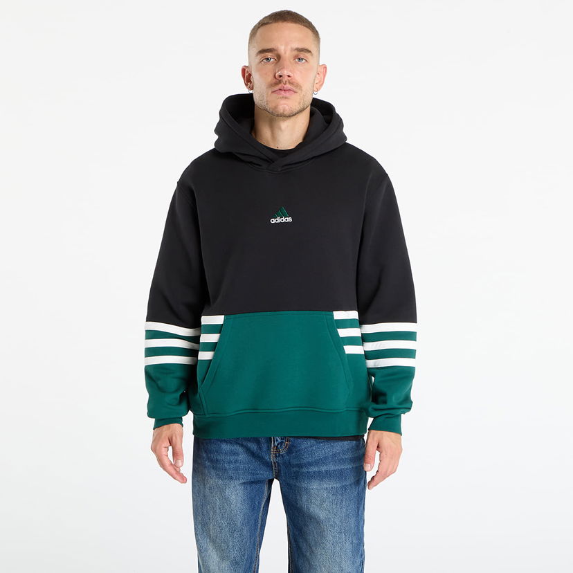 Sweatshirt adidas Originals Adidas Archive Cutline Hoodie Sort | JY2798