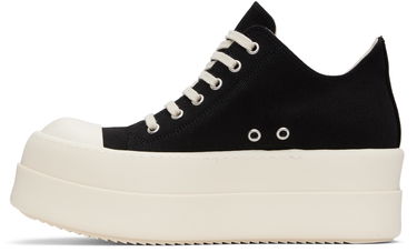 Sneakers og sko Rick Owens Rick Owens DRKSHDW Hollywood Double Bumper Low Sort | DU01E3832 DO, 2