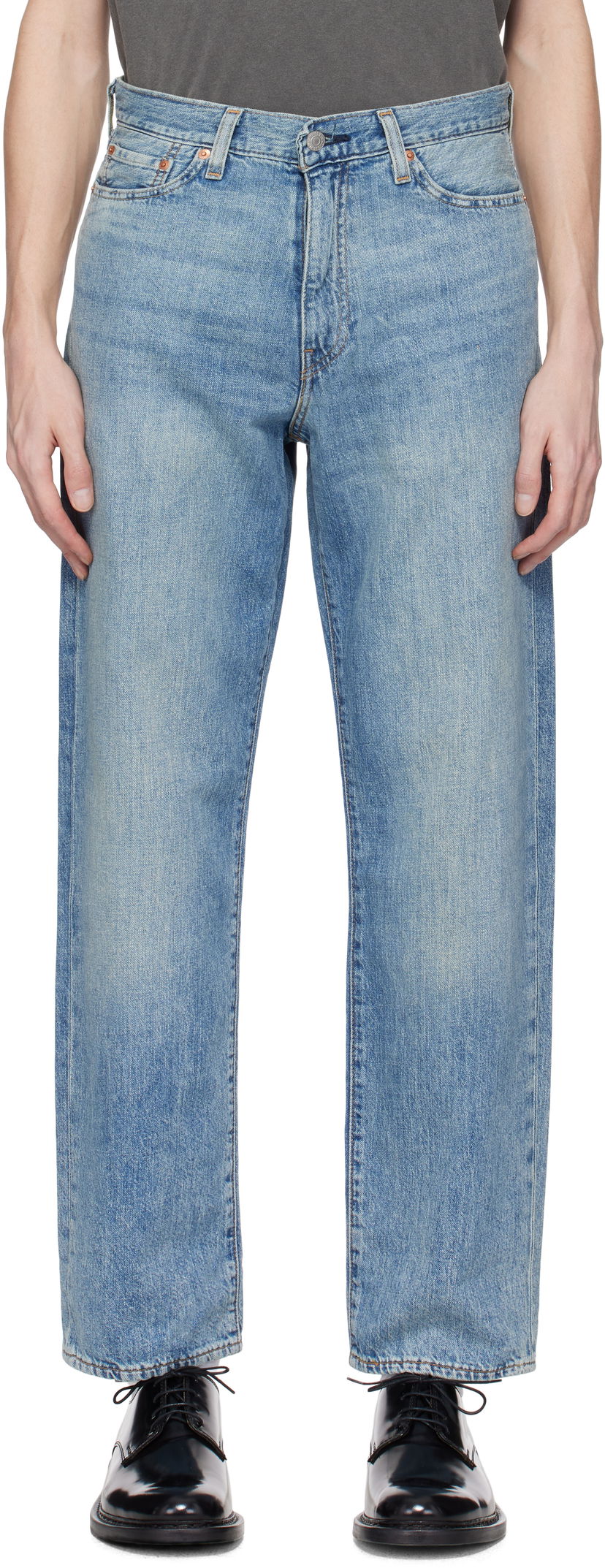 Jeans Levi's Loose Linen+ Jeans Blå | 29037-0085