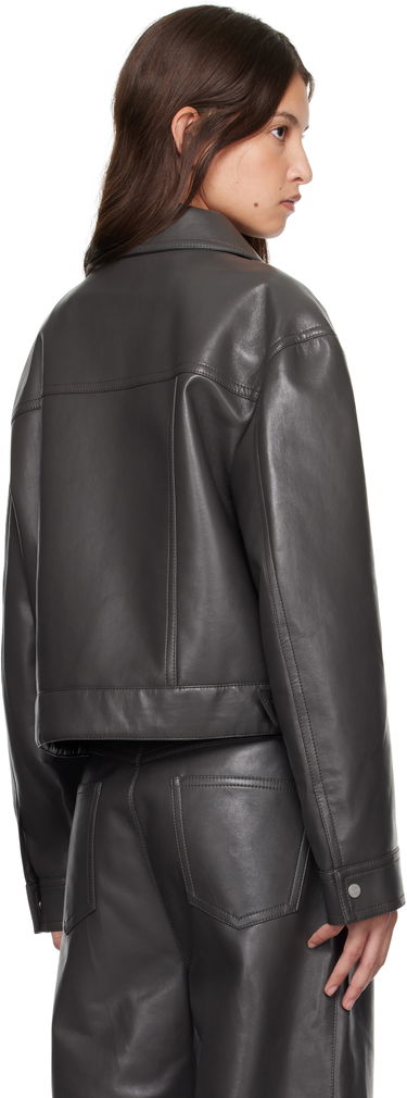 Jumpsuit Nanushka Nanushka Zaria Leather Jacket Grå | NW24FWOW37669, 2