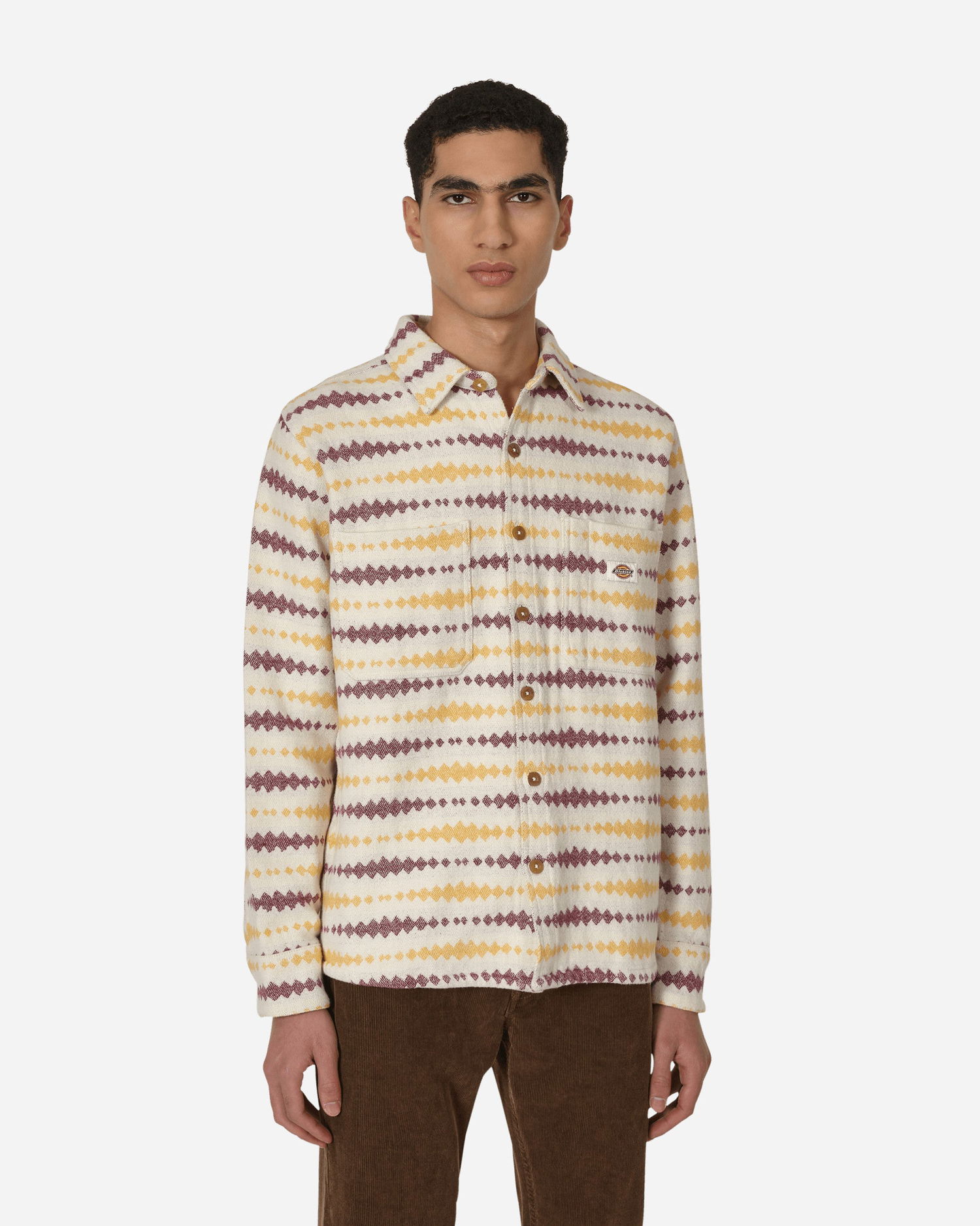 Skjorte Dickies Falkville Shirt Beige | DK0A4XZY ECR1, 0