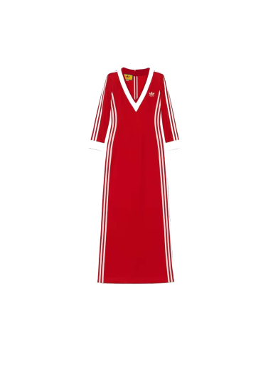 Kjole Gucci adidas x Cotton Jersey Dress Rød | ‎712711 XJEGU 6480