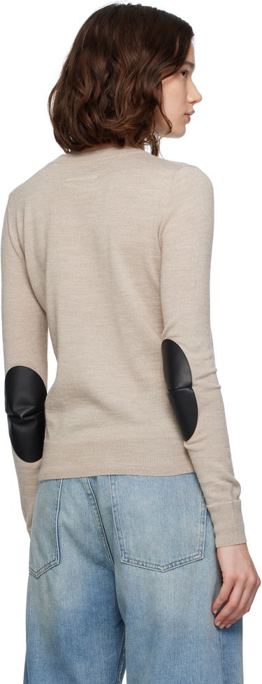 Sweater Maison Margiela MM6 Maison Margiela Knit Sweater Beige | S52HL0047 M13133, 2