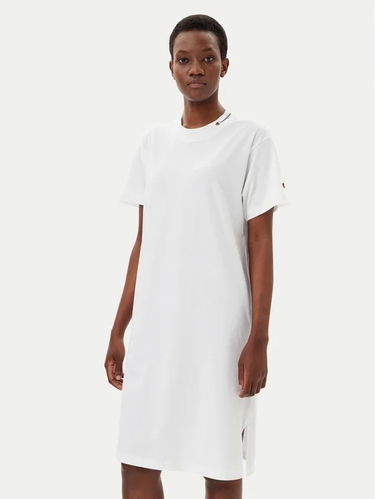 Kjole Champion Champion T-Shirt Dress Hvid | 117782-WW001, 0