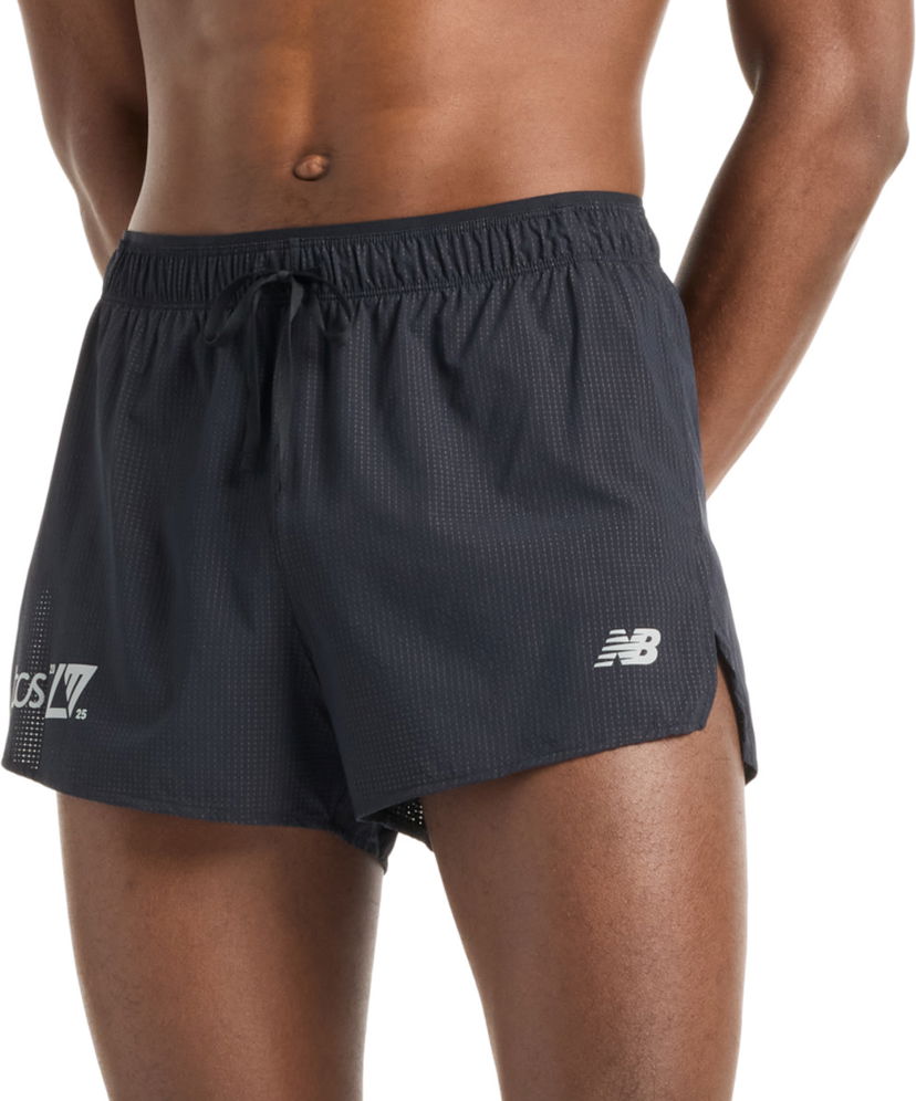 Shorts New Balance London Edition RC Ultra Light Split 3" Running Shorts Sort | ms51283d-bk