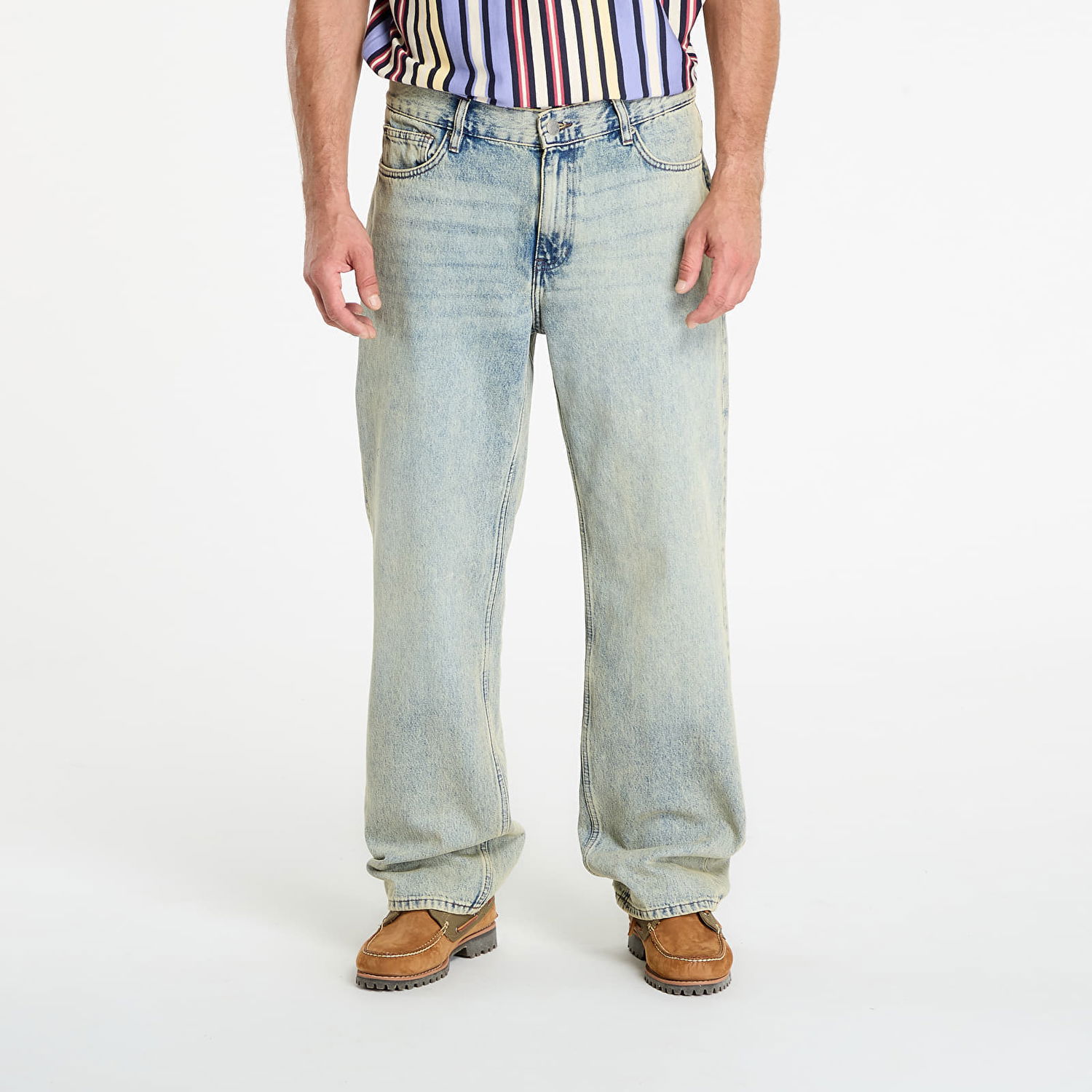 Jeans GUESS Guess Originals Baggy Pants Blå | M5GG51D5MKF-GTLW, 0